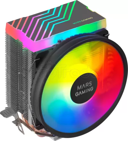 Photo de Ventilateur pour processeur Mars Gaming MCPU33 RGB (Noir)