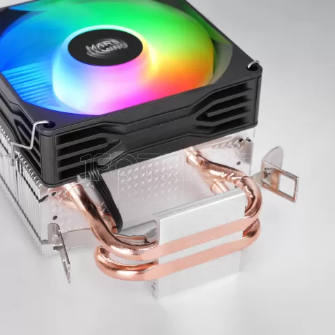 Photo de Ventilateur pour processeur Mars Gaming MCPUX2 RGB (Noir)