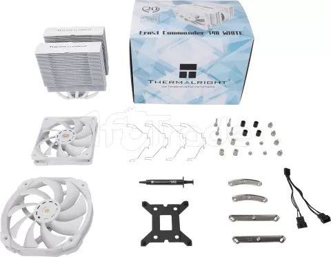 Photo de Ventilateur pour processeur Thermalright Frost Commander 140 (Blanc)