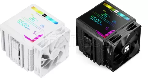 Photo de Ventilateur pour processeur Thermalright Peerless Assassin 140 Digital ARGB (Noir)