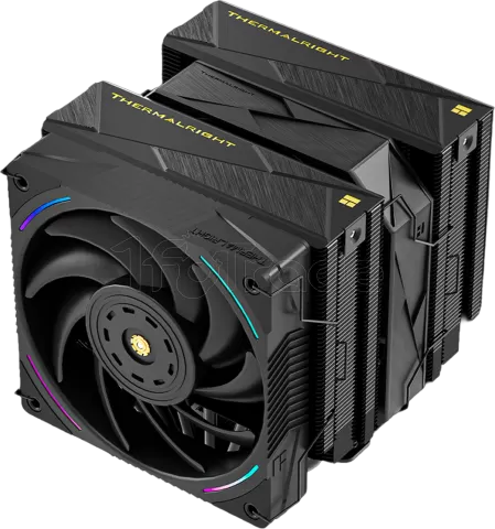 Photo de Ventilateur pour processeur Thermalright Royal Pretor 130 Ultra RGB (Noir)