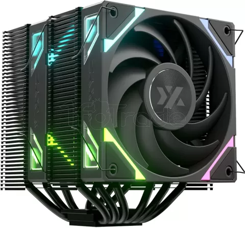 Photo de Ventilateur pour processeur XYZ Thermax 6 Duo RGB (Noir)