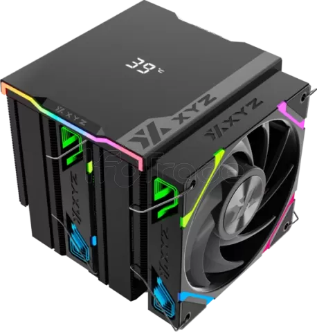 Photo de Ventilateur pour processeur XYZ Thermax 6 Pro Duo RGB (Noir)