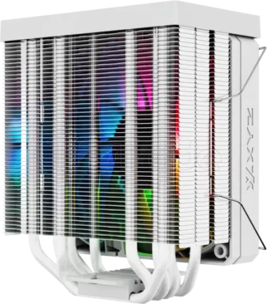 Photo de Ventilateur pour processeur XYZ THERMAX 6 PULSAR ARGB (Blanc)
