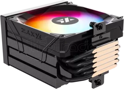Photo de Ventilateur pour processeur XYZ THERMAX 6 PULSAR ARGB (Noir)
