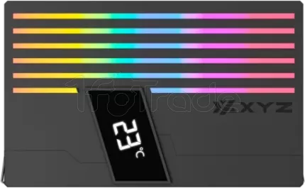 Photo de Ventilateur pour processeur XYZ THERMAX 6 PULSAR ARGB (Noir)