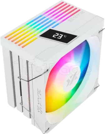 Photo de Ventilateur pour processeur XYZ THERMAX 6 PULSAR RGB (Blanc)