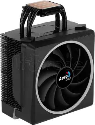 Photo de Ventilateur processeur AeroCool Cylon 4 PWM RGB (Noir)