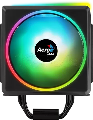 Photo de Ventilateur processeur AeroCool Cylon 4F RGB (Noir)