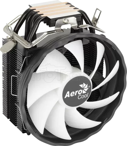 Photo de Ventilateur processeur AeroCool Rave 4 ARGB (Noir)