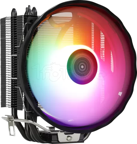 Photo de Ventilateur processeur AeroCool Rave 4 RGB (Noir)