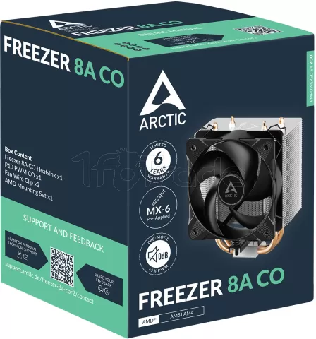 Photo de Ventilateur processeur Arctic Freezer 8A Continuous Operation (Noir)