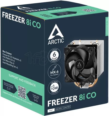 Photo de Ventilateur processeur Arctic Freezer 8i Continuous Operation (Noir)