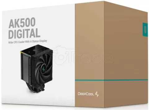 Photo de Ventilateur processeur DeepCool AK500 Digital RGB (Noir)