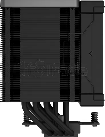 Photo de Ventilateur processeur DeepCool AK500 Zero Dark (Noir)