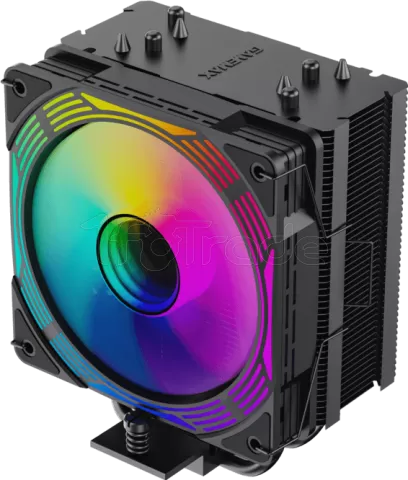 Photo de Ventilateur processeur Gamemax Ice force RGB (Noir)
