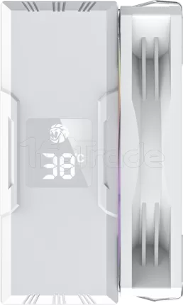 Photo de Ventilateur processeur Gamemax Sigma 520 Digital RGB (Blanc)