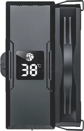 Photo de Ventilateur processeur Gamemax Sigma 520 Digital RGB (Noir)