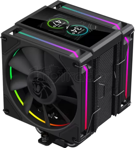 Photo de Ventilateur processeur Gamemax Sigma 620 LCD ARGB (Noir)