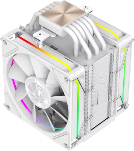Photo de Ventilateur processeur Gamemax Sigma 620 LCD RGB (Blanc)