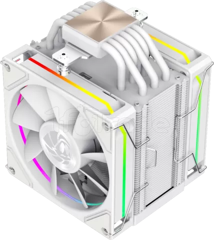 Photo de Ventilateur processeur Gamemax Sigma 620 LCD RGB (Blanc)