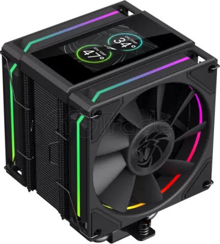 Photo de Ventilateur processeur Gamemax Sigma 620 LCD RGB (Noir)