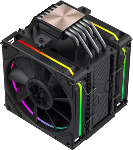 Photo de Ventilateur processeur Gamemax Sigma 620 LCD RGB (Noir)