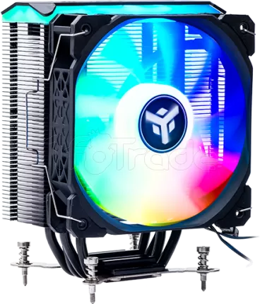 Photo de Ventilateur processeur iTek ICY-4HLA RGB (Noir)