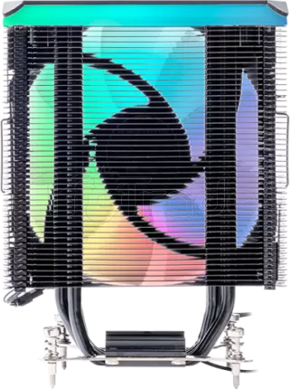 Photo de Ventilateur processeur iTek ICY-4HLA RGB (Noir)