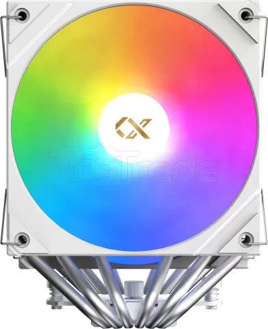 Photo de Ventilateur processeur Xigmatek Air Killer 6 Dual Digital RGB (Blanc)