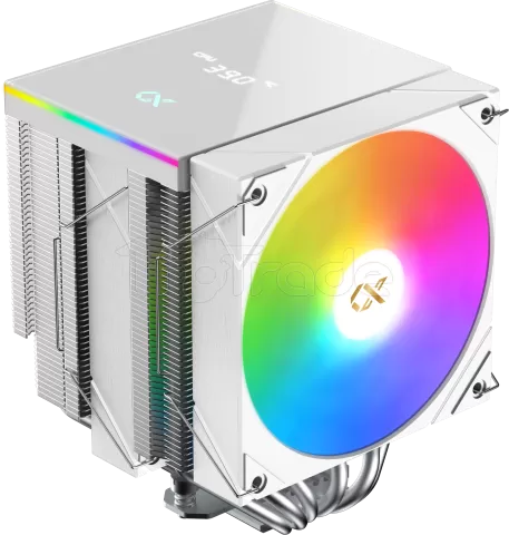 Photo de Ventilateur processeur Xigmatek Air Killer 6 Dual Digital RGB (Blanc)