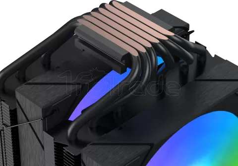Photo de Ventilateur processeur Xigmatek Air Killer 6 Dual Digital RGB (Noir)