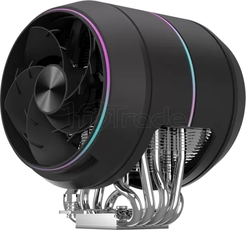Photo de Ventilateur processeur Zalman Zet 5 ARGB (Noir)
