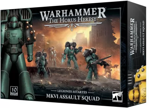 Photo de Warhammer 30k - Legiones Astartes : MK VI Assault Squad
