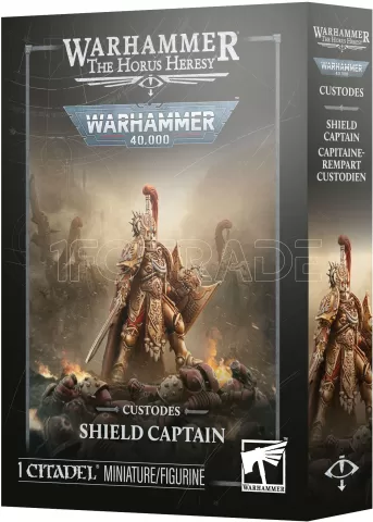 Photo de Warhammer 30k - Legiones Custodes : Capitaine Rempart Custodien