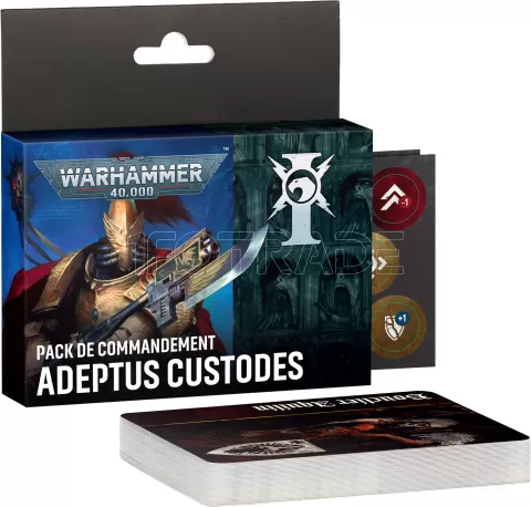 Photo de Warhammer 40k - Adeptus Custodes Pack de Commandement (Fr)