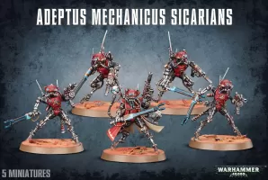 Photo de Warhammer 40k - Adeptus Mechanicus Sicarian Infiltrators / Ruststalkers