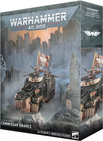 Photo de Warhammer 40k - Astra Militarum Commissaire Graves