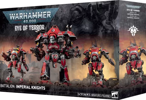Photo de Warhammer 40k - Bataillon Oeil de la Terreur : Chevaliers Imperiaux