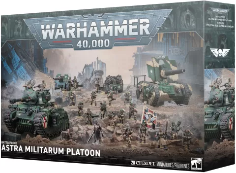 Photo de Warhammer 40k - Bataillon Peloton de L'Astra Militarum