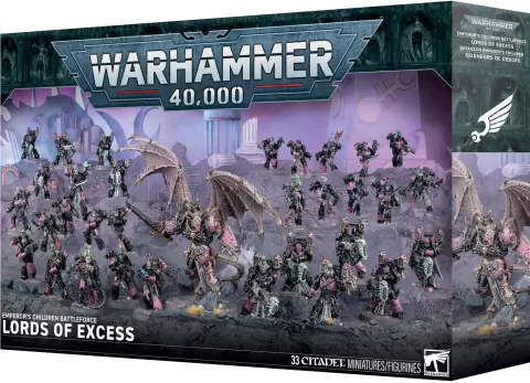 Photo de Warhammer 40k - Battleforce Emperor's Children : Seigneurs de L'Exces