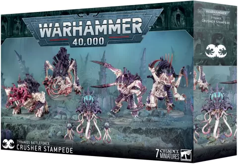 Photo de Warhammer 40K - Battleforce Noel 2025 Tyranids : Nuée Broyeuse