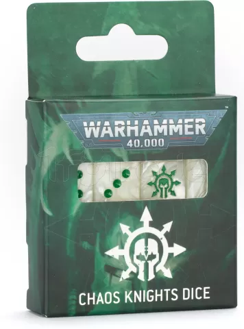 Photo de Warhammer 40k - Chaos Knights Dice Set (2025)