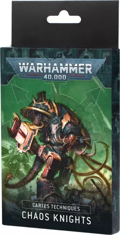 Photo de Warhammer 40k - Datacards V.10 Chaos Knights (Fr)