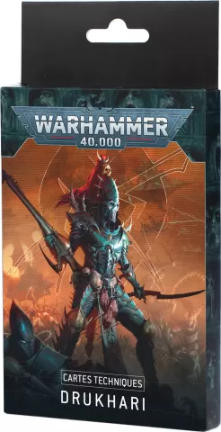 Photo de Warhammer 40k - Datacards V.10 Drukhari (Fr)