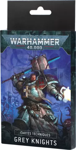 Photo de Warhammer 40k - Datacards V.10 Grey Knights (Fr)