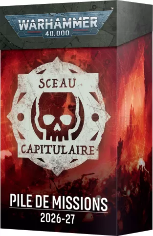 Photo de Warhammer 40k - Datacards V.11 Sceau Capitulaire 2026-27 (Fr)