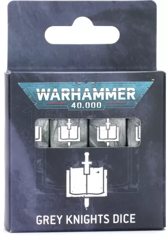 Photo de Warhammer 40k - Grey Knights Dice Set (2025)