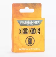 Photo de Warhammer 40k - Imperial Fists Dice Set (2025)
