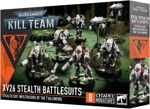 Photo de Warhammer 40k - Kill Team : Escouade D'Exo-Armures XV25 Stealth